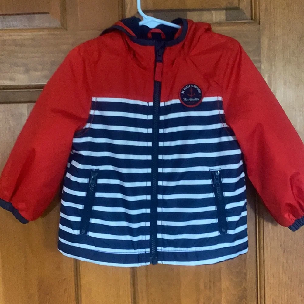 Carter’s fleece lined jacket.  Midweight. 2t